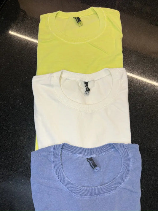 Kit T-shirt Multicolorida - 100% Algodão