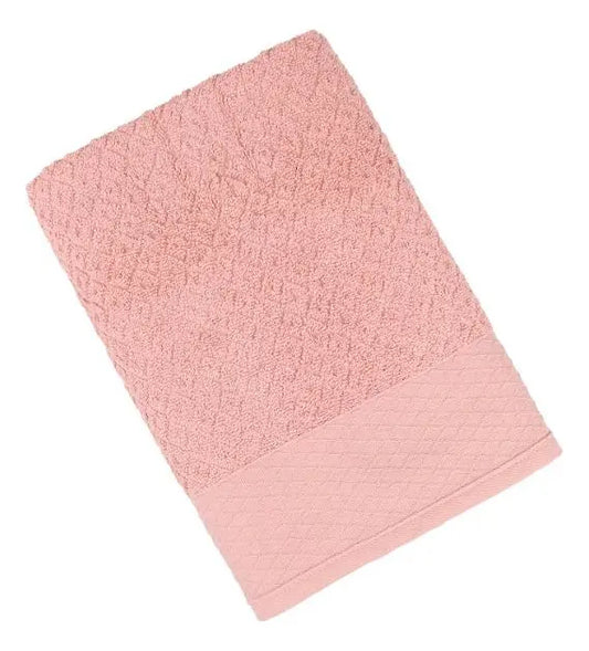 Kit Toalha de Banho Gigante e Rosto Capri Atlântica - Rosa (2 peças)